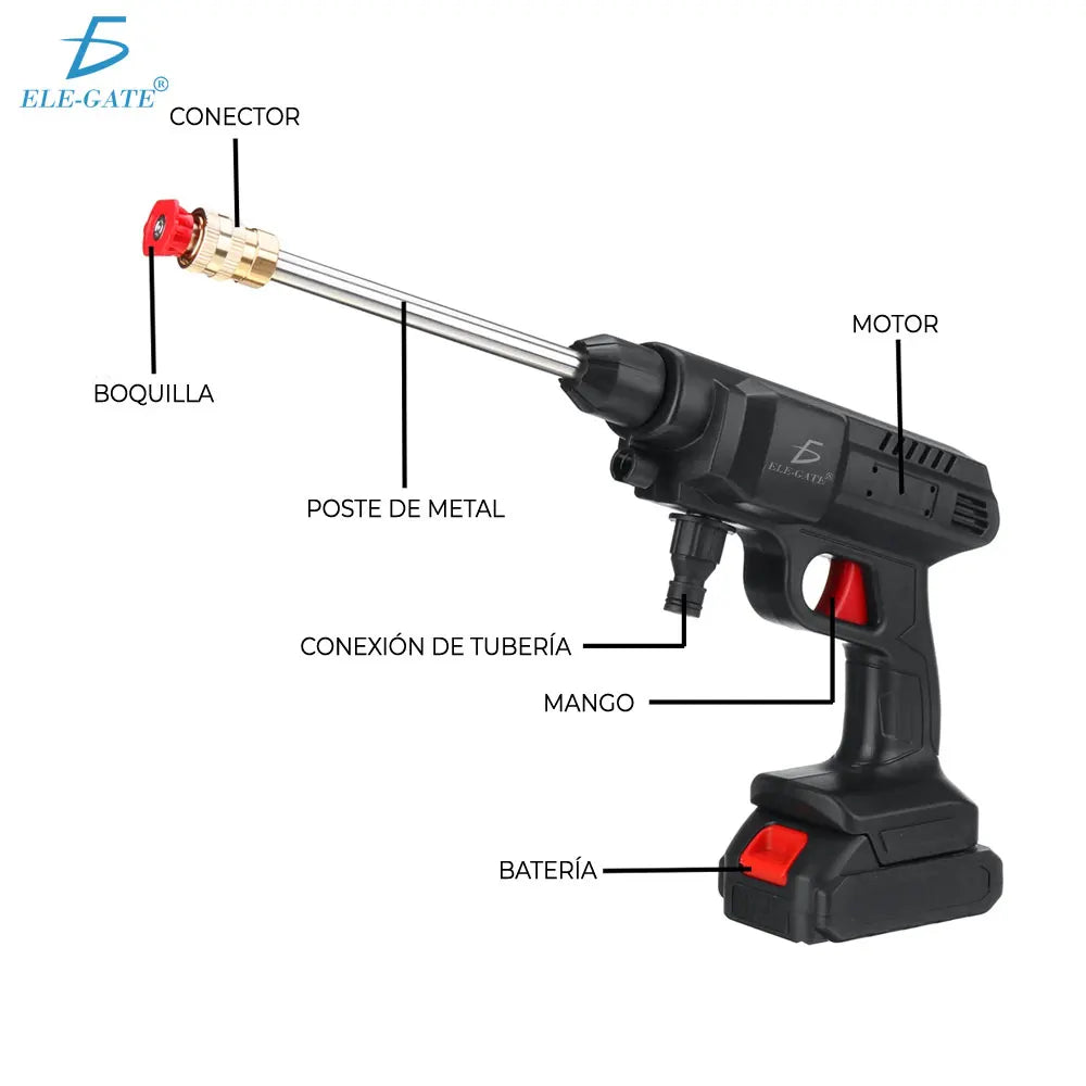 Nettoyeur haute pression portable 12 V – 30 bar Prendre Soin de son Auto
