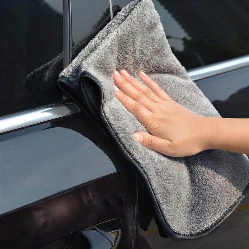 Serviette microfibre épaisse pour voiture – Lavage & séchage Prendre Soin de son Auto