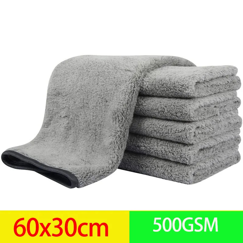 Serviette microfibre épaisse pour voiture – Lavage & séchage Prendre Soin de son Auto