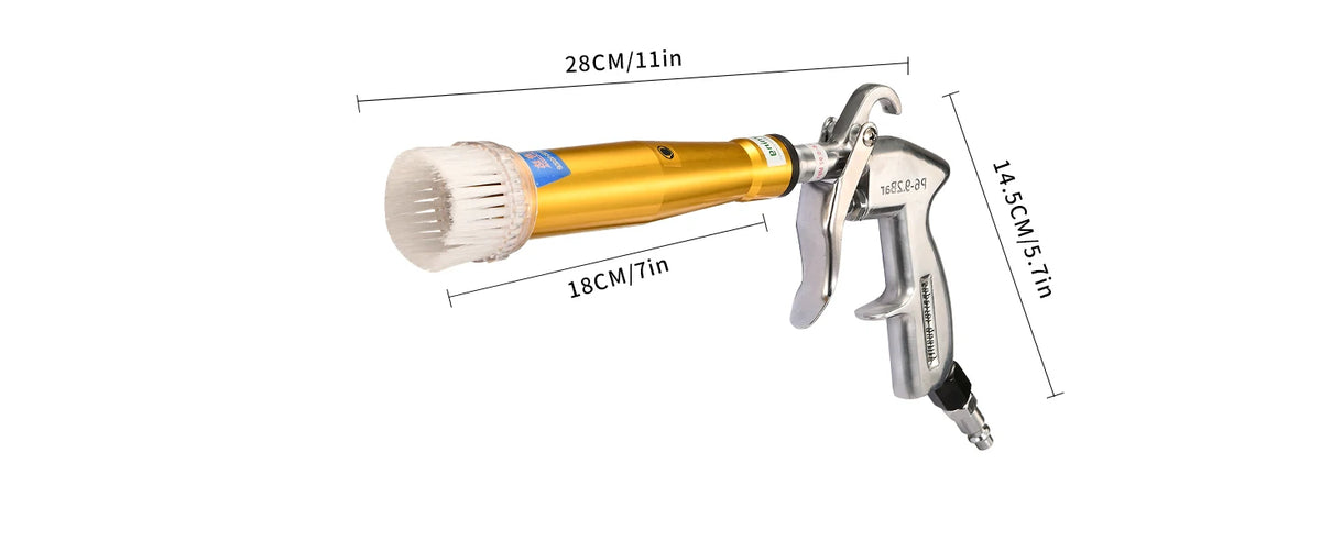 Pistolet souffleur à air pour nettoyage automobile – embout de précision Prendre Soin de son Auto