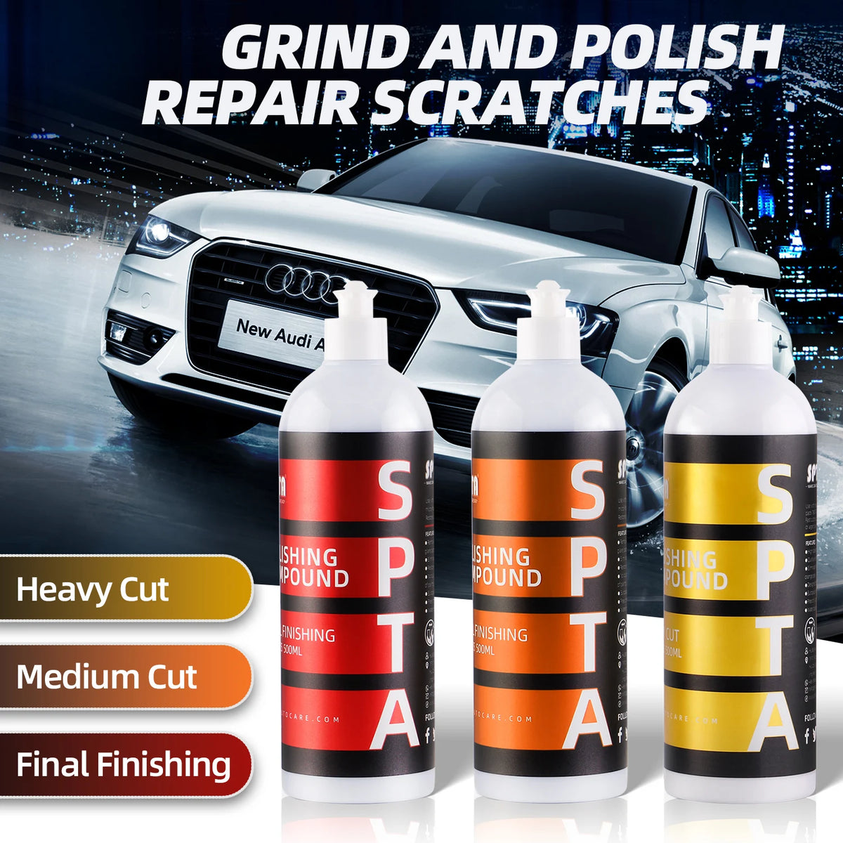 Cire et polish carrosserie SPTA – correction, lustrage et finition Prendre Soin de son Auto