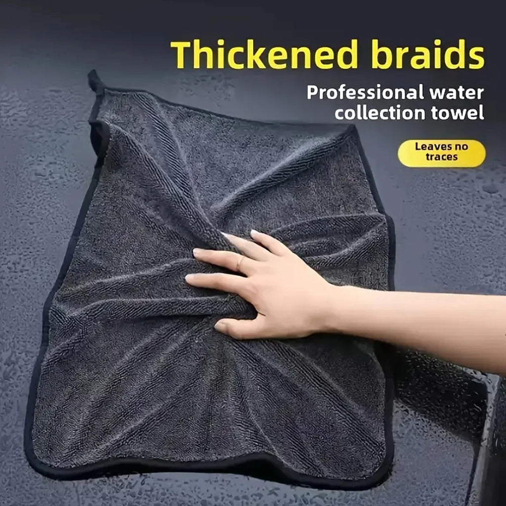 Grande serviette microfibre de séchage voiture – ultra absorbante Prendre Soin de son Auto