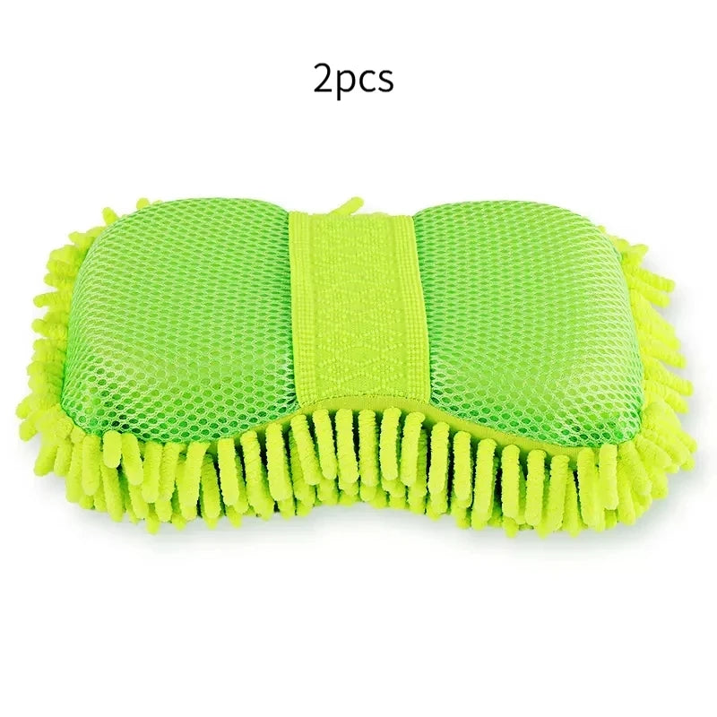 Kit lavage voiture – éponges, brosses & gants Prendre Soin de son Auto
