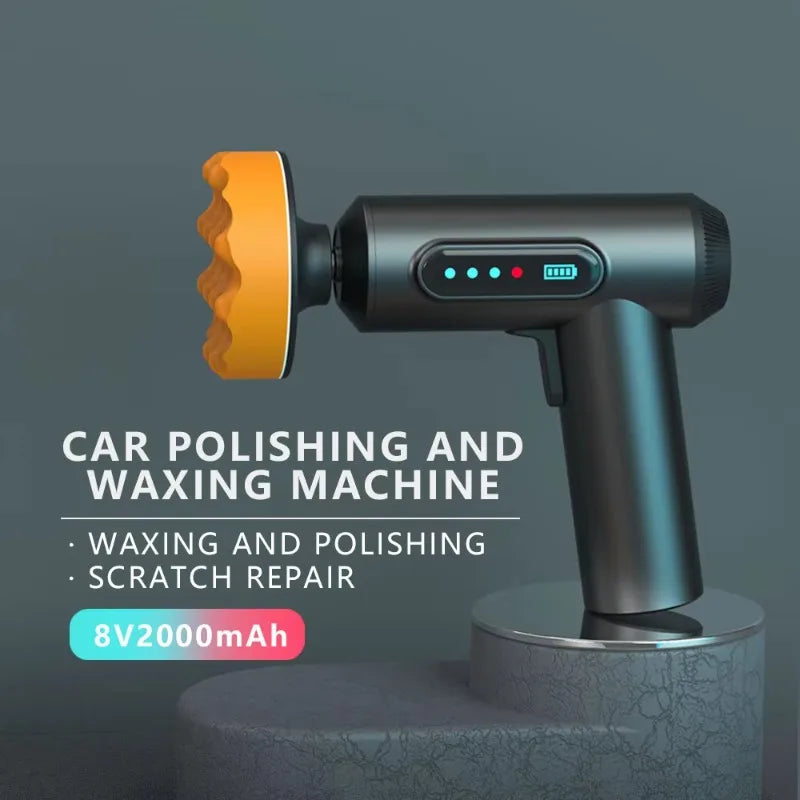 Polisseuse sans fil 12,5 cm – carrosserie & vitres Prendre Soin de son Auto