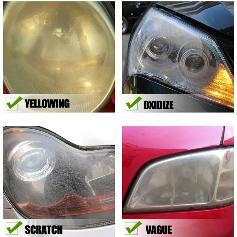 Kit rénovation phares voiture – polish et restauration optiques Prendre Soin de son Auto