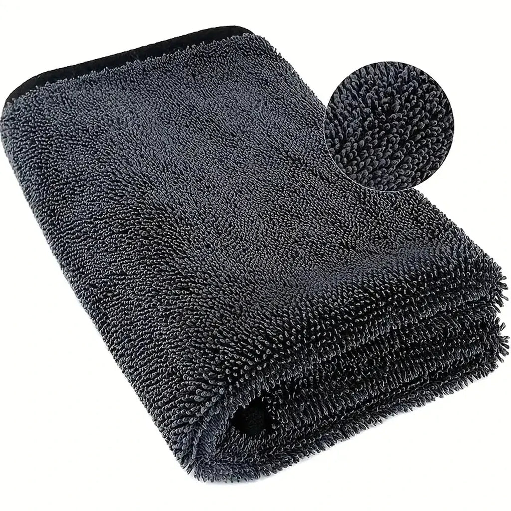 Grande serviette microfibre de séchage voiture – ultra absorbante Prendre Soin de son Auto