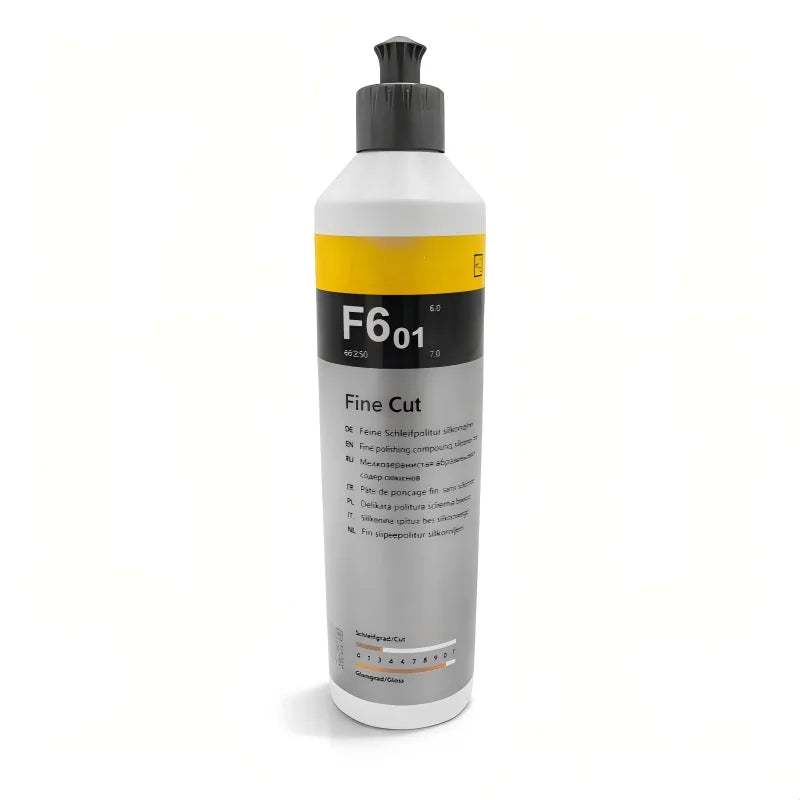 Fine Cut F6.01 Polish Compound 250ml– Professional Car Polish, Smooth Finish & Scratch Removal, 250ml Prendre Soin de son Auto