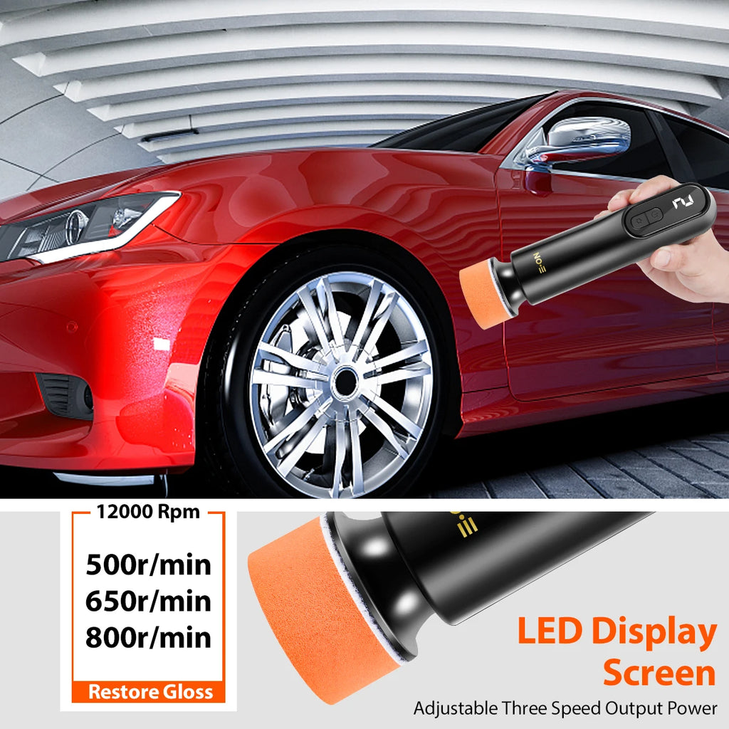 Polisseuse sans fil 40 W – rénovation et lustrage Prendre Soin de son Auto