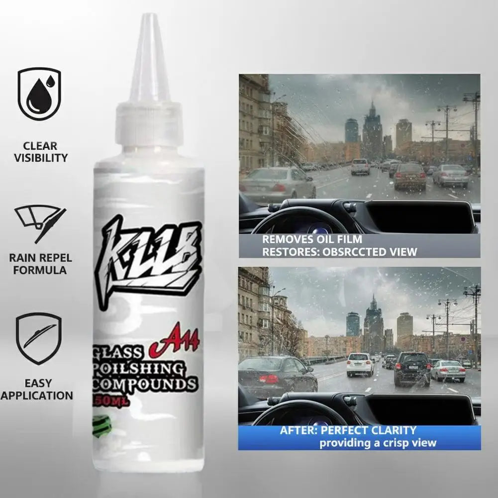 Polish vitres voiture – élimine traces d’eau et micro-rayures Prendre Soin de son Auto