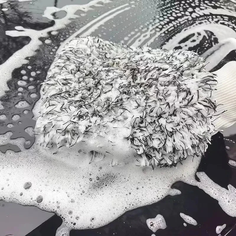 Gant microfibre de lavage voiture – Carrosserie & jantes Prendre Soin de son Auto