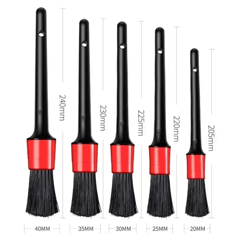 Detailing Brush Set Car Brushes Car Detailing Brush For Car Cleaning Detailing Brush Dashboard Air Outlet Wheel Brushes Prendre Soin de son Auto