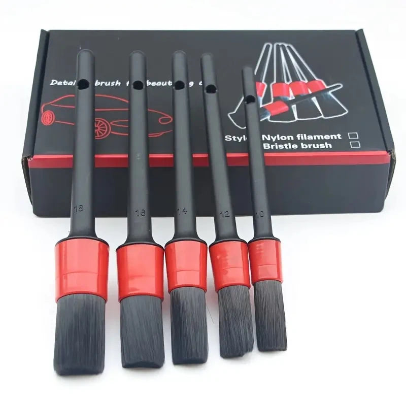 Detailing Brush Set Car Brushes Car Detailing Brush For Car Cleaning Detailing Brush Dashboard Air Outlet Wheel Brushes Prendre Soin de son Auto