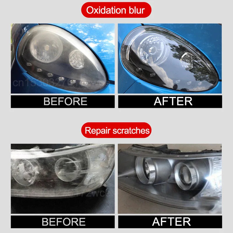 Kit rénovation phares voiture – polish et restauration optiques Prendre Soin de son Auto