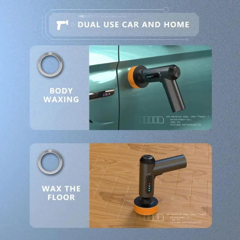 Polisseuse sans fil 12,5 cm – carrosserie & vitres Prendre Soin de son Auto