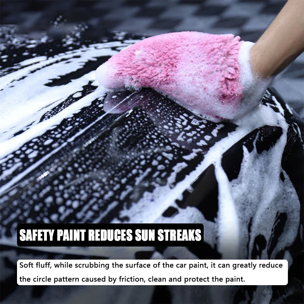 Gant microfibre de lavage voiture – Carrosserie & jantes Prendre Soin de son Auto