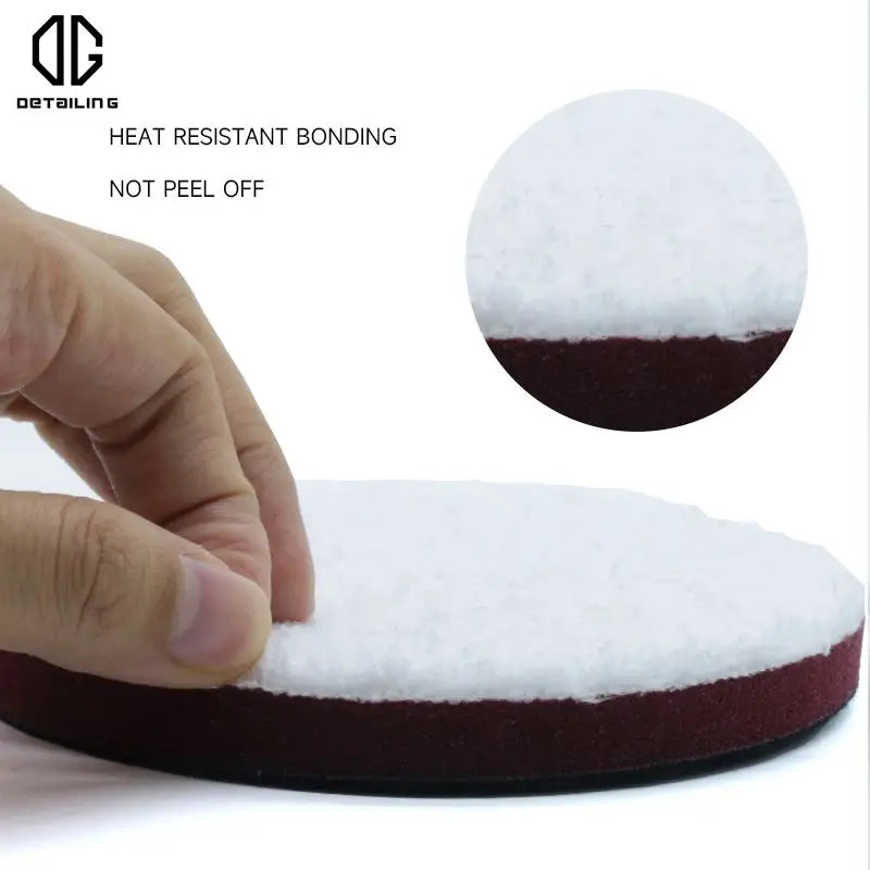 Tampons microfibre de polissage voiture – 3, 5 ou 6 pouces Prendre Soin de son Auto