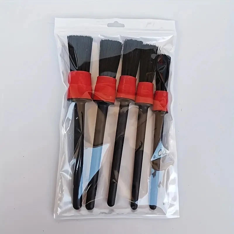 Detailing Brush Set Car Brushes Car Detailing Brush For Car Cleaning Detailing Brush Dashboard Air Outlet Wheel Brushes Prendre Soin de son Auto