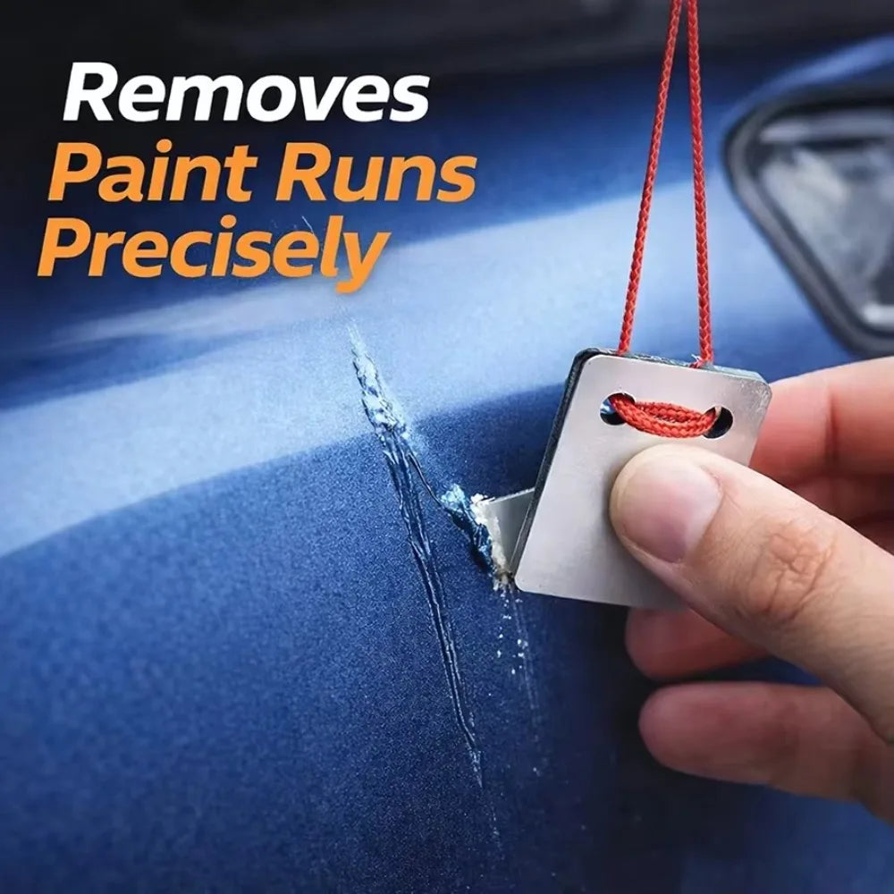Racloir de précision pour retouches carrosserie – 1 ou 2 pièces Prendre Soin de son Auto