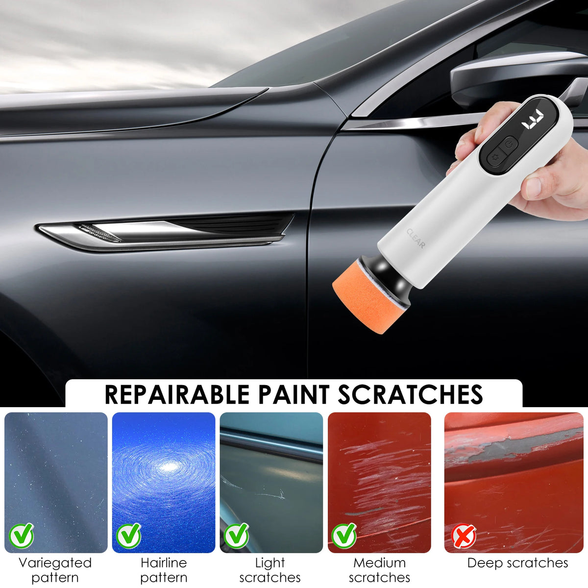 Polisseuse sans fil 40 W – rénovation et lustrage Prendre Soin de son Auto