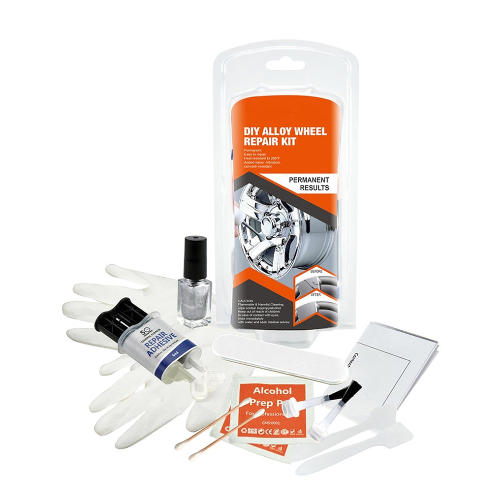 Kit de réparation de rayures pour jantes aluminium